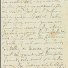 William Waldegrave, Lord Radstock to Jane Porter, autograph letter signed