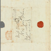 William Waldegrave, Lord Radstock to Jane Porter, autograph letter signed