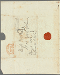 William Waldegrave, Lord Radstock to Jane Porter, autograph letter signed
