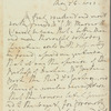 William Waldegrave, Lord Radstock to Jane Porter, autograph letter signed