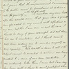 Jane Alice Sargent to "My dear Madam," autograph letter signed