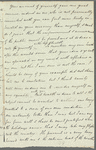 Jane Alice Sargent to "My dear Madam," autograph letter signed