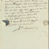 Yakov Ivanovich Smirnov to Anna Maria Porter, autograph letter signed