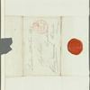 William Frederick, Duke of Gloucester to Miss Porter, autograph letter signed