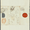 George Canning to Miss Porter, autograph letter third person
