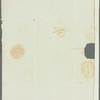 George Canning to Miss Porter, autograph letter third person