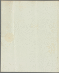 George Canning to Miss Porter, autograph letter third person