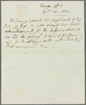 Jane Porter, copy of George Canning letter