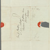 William Lempriere to Jane Porter, autograph letter signed