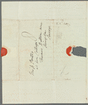 William Lempriere to Jane Porter, autograph letter signed