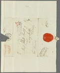 George Canning to Jane Porter, autograph letter third person
