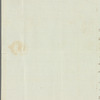 George Canning to Jane Porter, autograph letter third person