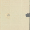 Sir James Boniface Leighton to Miss Porter, autograph letter signed