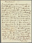 Jane Porter to John Malcolm, autograph letter (copy)