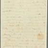 Jane Porter to John Malcolm, autograph letter (copy)