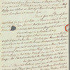 Unidentified sender to Jane Porter, autograph letter