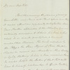 William Frederick, Duke of Gloucester to Miss Porter, autograph letter signed