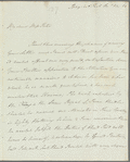 William Frederick, Duke of Gloucester to Miss Porter, autograph letter signed