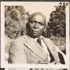 Portrait of Kikuyu chief Koinange taken by Ralph Bunche in Kenya