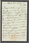 Yakov Ivanovich Smirnov to "My dear Madam," autograph letter signed