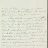 Charles Bagot to Jane Porter, autograph letter signed