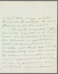 Charles Bagot to Jane Porter, autograph letter signed