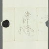 Charles Bagot to Jane Porter, autograph letter signed