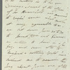 Rebecca Patterson to Miss Porter, autograph letter signed