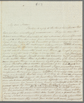 Margaret Urquhart to Miss Porter, autograph letter signed
