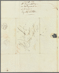 Hammersley and Co. to Miss Porter, letter signed