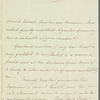 Ralph James Woodford to Miss Porter, autograph letter signed