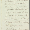 Henry Rolleston to Miss Porter, autograph letter signed