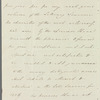 Alaric Alexander Watts to Jane Porter, autograph letter signed