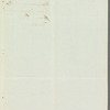 Henry Rolleston to Miss Porter, autograph letter signed