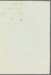 Henry Rolleston to Miss Porter, autograph letter signed