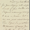 Sir Gore Ouseley to Miss Porter, autograph letter signed
