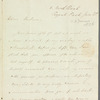 Alaric Alexander Watts to Jane Porter, autograph letter signed
