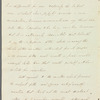 Alaric Alexander Watts to Jane Porter, autograph letter signed
