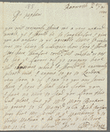 Thomas Sidney to Mr. Swiny, autograph letter signed