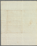 Thomas Sidney to Mr. Swiny, autograph letter signed