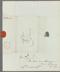 Daniel Mackinnon to Miss Porter, autograph letter signed