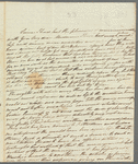Margaret Urquhart to Miss Porter, autograph letter signed