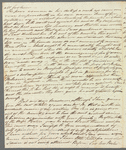 Margaret Urquhart to Miss Porter, autograph letter signed