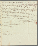 Margaret Urquhart to Miss Porter, autograph letter signed