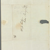 C. Nugent to Miss Porter, autograph letter signed
