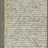 Thomas Nugent to Miss Porter, autograph letter signed