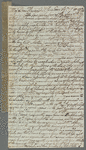 Thomas Nugent to Miss Porter, autograph letter signed
