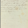 George Essell to Miss Porter, autograph letter signed