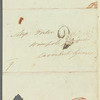 [Shephard?] to Miss Porter, autograph letter signed