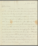 Saith Satoore to Mrs. Dillon, autograph letter signed